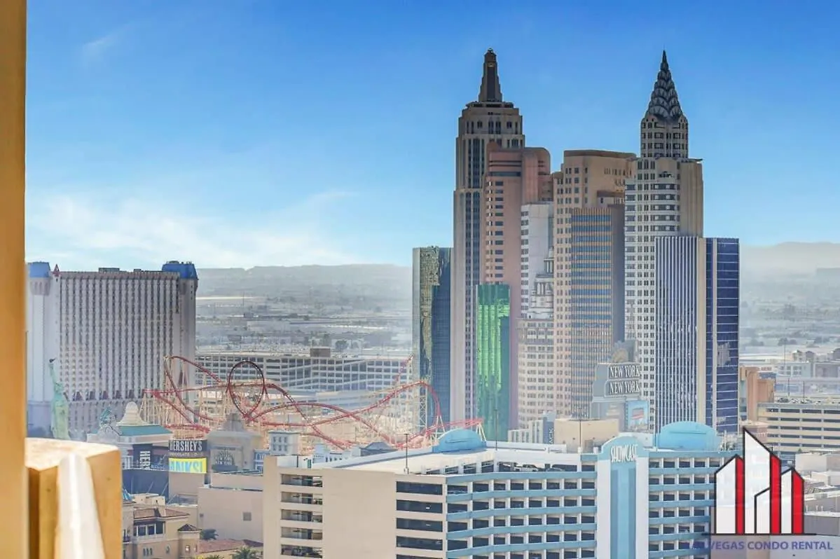 Mgm Signature-29-705 F1 Track & Strip View Balcony Las Vegas Prázdninový dům